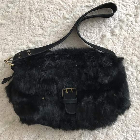 United Colors Of Benetton Handbags - 🛒 LAST CALL‼️ United Colours of Benetton Fur Handbag